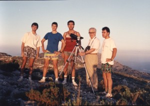 Eloy, Juan Miguel, Juanjo, Joaquín y Jose (Septiembre-1988)
